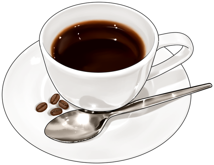ホットコーヒー おいしそうなフリーイラスト素材屋 Oishiso オイシソ